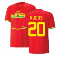 Camisa de time de futebol Gana Mohammed Kudus #20 Replicas 2º Equipamento Mundo 2022 Manga Curta